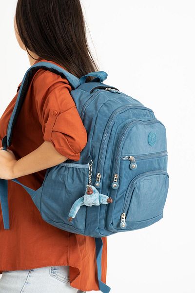 571 Collections Çanta Rucsac unisex albastru ultra ușor de mărime medie - Model: 571-3C