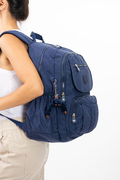 571 Collections Çanta Εξαιρετικά ελαφρύ αδιάβροχο Unisex σακίδιο πλάτης - Πολλαπλές τσέπες, Navy Model: 571-2E