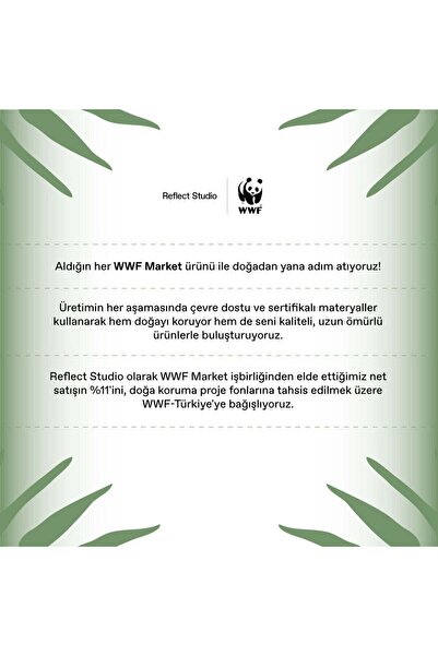 WWF Market Світшот Panda Waffle - темно-синій