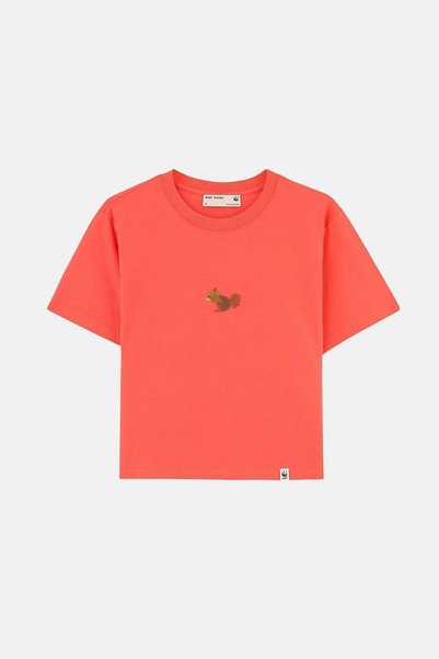 Reflect Studio Γυναικείο T-shirt Squirrel Supreme - Κόκκινο