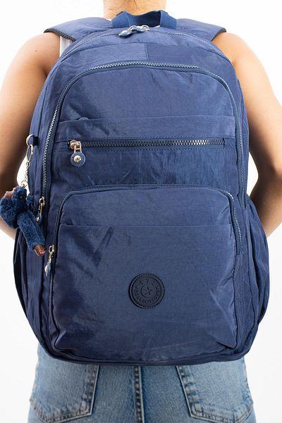 571 Collections Çanta Unisex Ultra Light Waterproof Backpack - Multi-Pocket, Navy (Model: 571-1B)