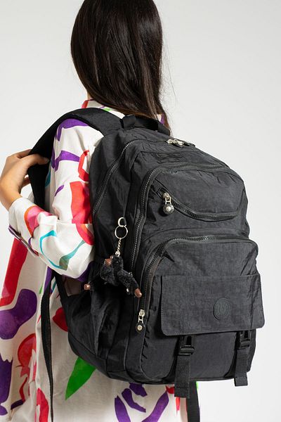 571 Collections Çanta Unisex Μαύρο Ultra Light Αδιάβροχο Σακίδιο Πλάτης - Πολλαπλές Τσέπες (Μοντέλο: 571-1H)