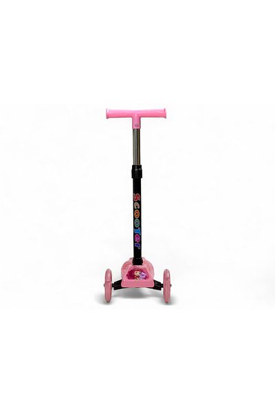 ALBADER 2-in-1 Kick Scooter, Upgraded Adjustable Height Handlebars, Lighted Wheels, Manual Scooter