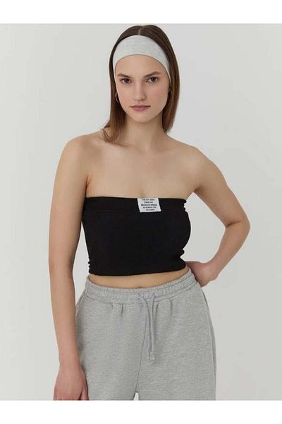 Quzu Women's Black Blouse - 23342 Model
