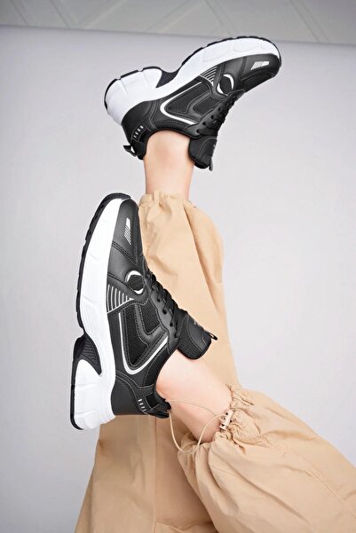 Lambırlent 7450 Comfortable Anatomical High Sole Women's Sneakers