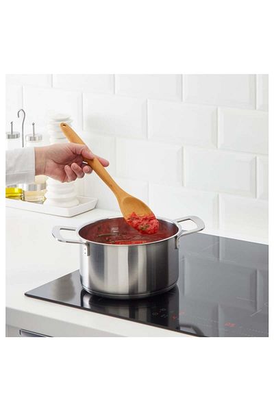 IKEA 31 cm Rört Beech Wood Round Spoon - 40278468