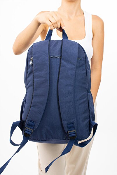 571 Collections Çanta Εξαιρετικά ελαφρύ αδιάβροχο Unisex σακίδιο πλάτης - Πολλαπλές τσέπες, Navy Model: 571-2E