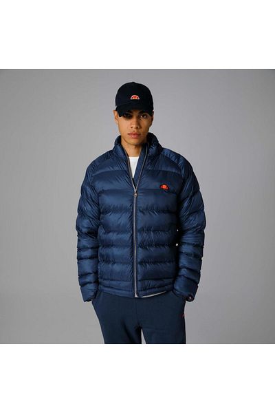 Ellesse Ανδρικό παλτό Navy Blue με επένδυση Em310