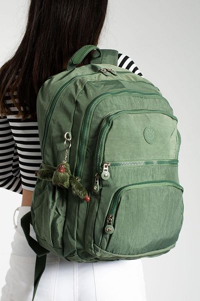 571 Collections Çanta Εξαιρετικά ελαφρύ πράσινο Unisex Crinkle Backpack - Πολλαπλές τσέπες (Μοντέλο: 571-2C)