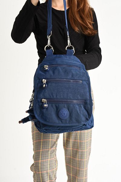 571 Collections Çanta Ultra Light Women's Backpack and Handbag - Navy Model 571-5A