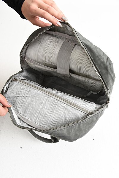 571 Collections Çanta Εξαιρετικά ελαφρύ γκρι σακίδιο πλάτης και τσάντα δύο λειτουργιών - Μοντέλο: 571-5H