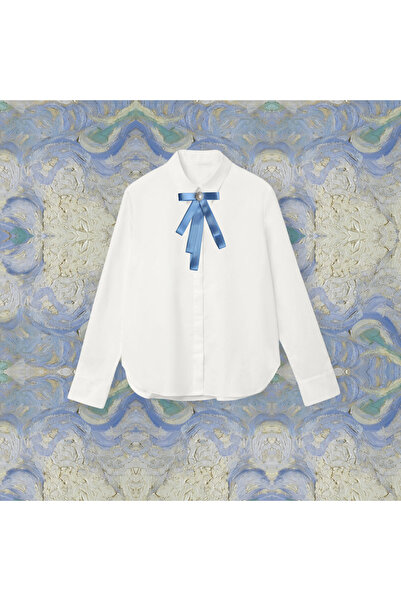 LO ADORO Cravată pentru femei Papion pentru femei Broșă pentru guler Accesoriu pentru guler la tendință 2025