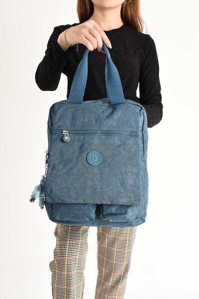 571 Collections Çanta Ультралегка синя сумка з двома функціями для спини та руки - Модель: 571-5H