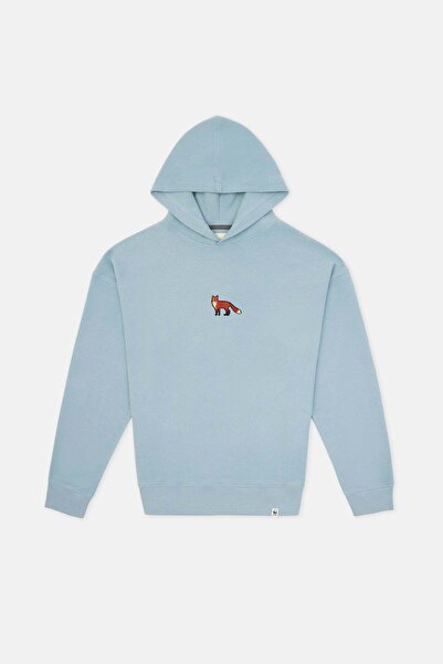 WWF Market Red Fox Super Soft Hoodie - Ανοιχτό μπλε