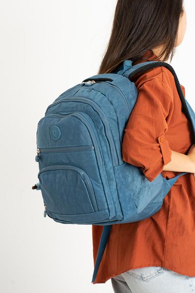 571 Collections Çanta Rucsac unisex albastru ultra ușor de mărime medie - Model: 571-3C