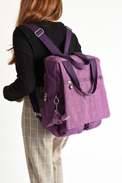 571 Collections Çanta Ultra Light Purple Two Function Backpack and Handbag - Model:571-5H