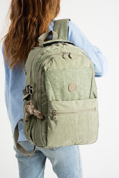 571 Collections Çanta Σακίδιο πλάτης Mink Ultra Light Multi-Pocket Crinkle Backpack - Μοντέλο 571-3A