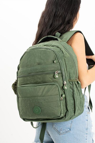 571 Collections Çanta Εξαιρετικά ελαφρύ πράσινο Unisex σακίδιο πλάτης - Πολλαπλές τσέπες, μεσαίο μέγεθος (Μοντέλο: 571-3E)