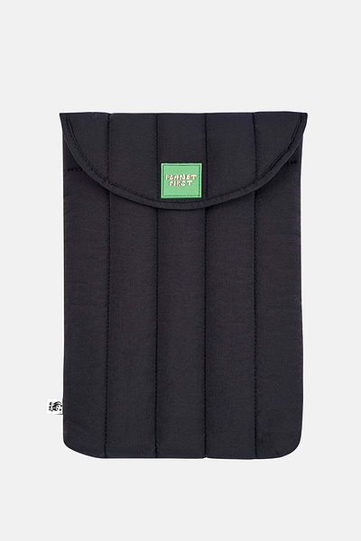 WWF Market Planet First Puffer Laptop Case - Black