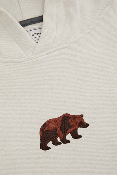 WWF Market Bozayı Supersoft Hoodie - Light Gray