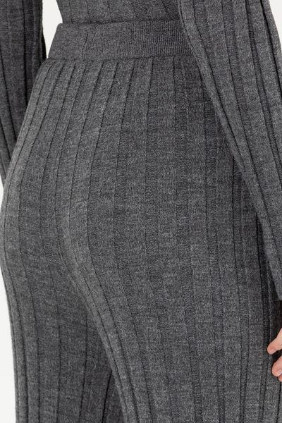 U.S. Polo Assn. Women's Gray Melange Knitwear Trousers