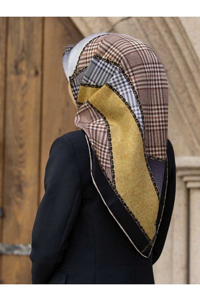 Vissona Γυναικείο μεταξωτό μαντήλι Twill 50786