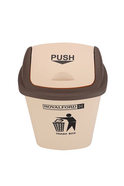 ROYALFORD 40L Dustbin- RF12401| Pedal Bin for Waste Disposal
