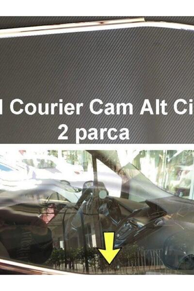 TRDENSA Ford Courier 2014-2015-2016-2017-2018-2019-2020-2021 Krom Cam Çıtası ...