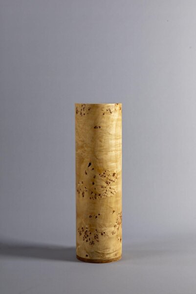 SADE WOODEN LAMP ATELIER Mazel Ağacı Ahşap Kaplama TUHKİMO Lambader Doğal Şıklık