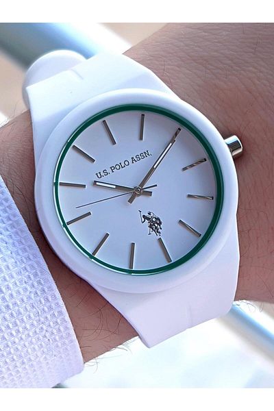 U.S. Polo Assn. U.S.Polo Assn 3 Atm Water Resistant Men's Sports Wristwatch - Silicone Band U.Spa.1110.E01