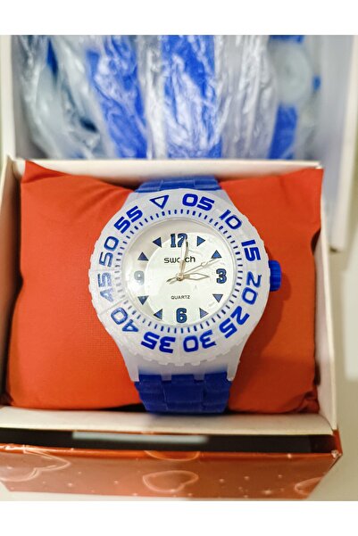 ASLANKAR Unisex retro kol saati kauçuk şeffaf kordon dayanıklı malzeme