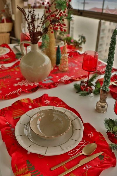 vintagetasarım Christmas Concept American Service