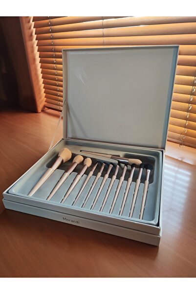 gaman Morandi Series Large Size Special Quality Boxed 12 Piece Makeup Brush Set