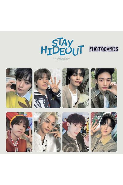 Kpop Dünyasi Stray Kids'' Stay Hideout - Stay 4Th Generation'' Photocards Set