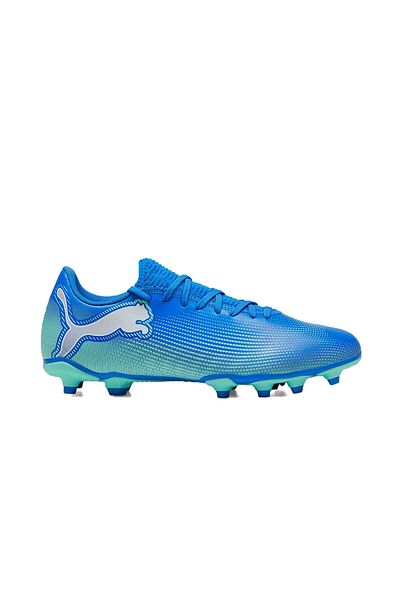 Puma Pantofi de fotbal pentru gazon Future 7 Play FG/AG Blue pentru bărbați |   Design ușor și elegant