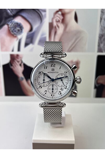 Momentus Steel Women's Wristwatch 36mm 5 Atm Waterproof