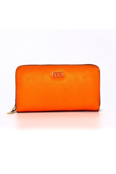 Lux Leder Genuine Leather Paper Print Wallet