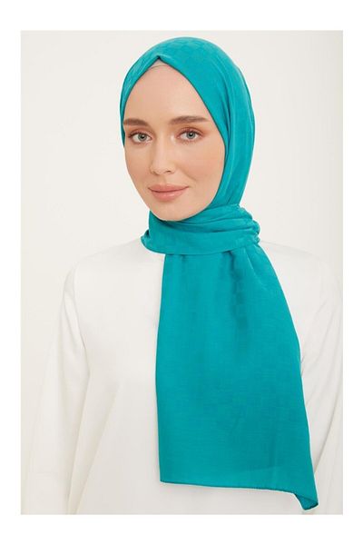 Armine Petrol Blue Trend P.μονόγραμμα Shawl2 21142
