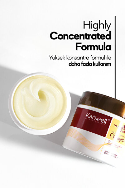 Karseell Karsell Hair Mask with Collagen & Maca Extract – Repair, Moisturize & Shine, 500ml