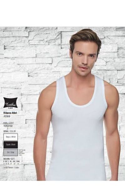 Tutku Men's Rib Tank Top - Set of 3