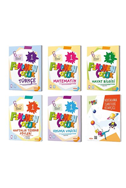 Fenomen Yayıncılık Fenomen Çocuk 1. Sınıf 2. Dönem Set (6 Kitap) 2025 2026