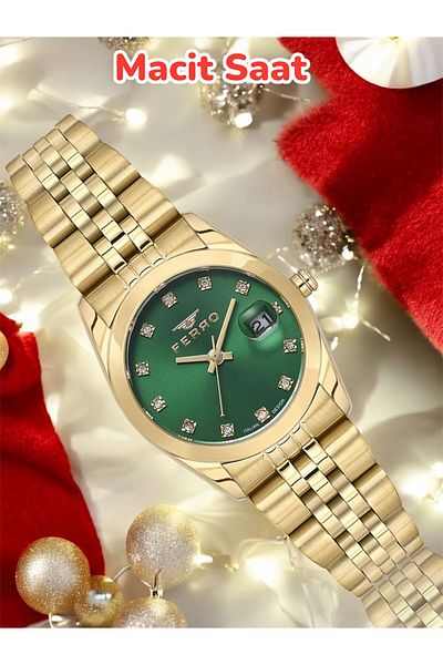 FERRO Retro Mini Women's Wristwatch - with Calendar