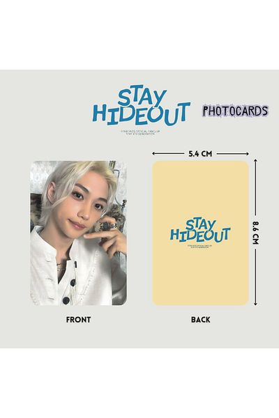 Kpop Dünyasi Stray Kids'' Stay Hideout - Stay 4Th Generation'' Photocards Set