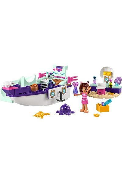 LEGO Gabby's Dollhouse 4+ Boat Set - Ship and Spa 10786 (88 Pieces)