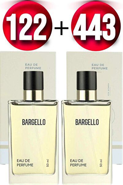 Bargello Parfüm 122 Kadın Oriental 50 ml Edp + Bargello 443 Floral Kadın Parfüm 50 ML EDP