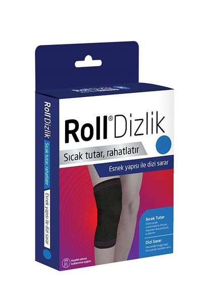 Roll Knee Pads Xlarge - Black