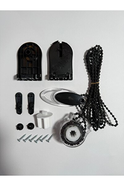 mep mekanik Set mecanism pentru zebra și jaluzele - negru, compatibil cu carc...