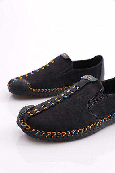 DGN Men's Stitching Detailed Comfort Shoes Laci Nubuck Laci 57333616