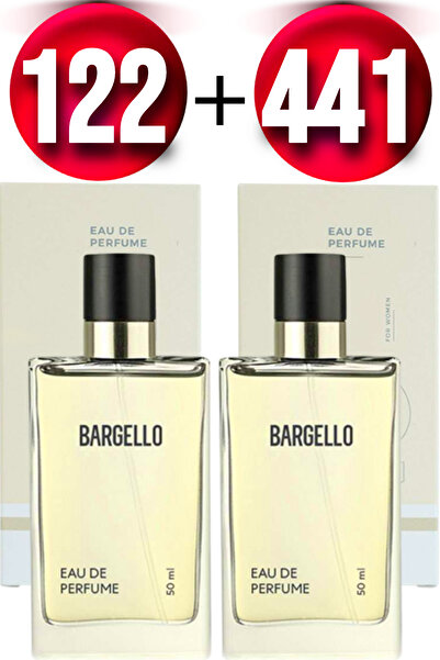 Bargello Parfüm 122 Kadın Oriental 50 ml Edp + Bargello 441 Floral Kadın Parf...