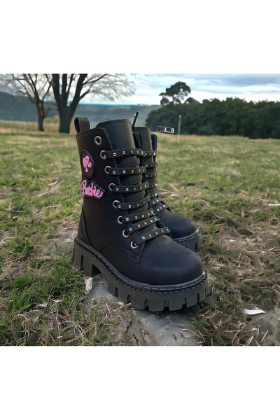 Hızlı Al KIZ ÇOCUK BOT (KOLAY GİYİLEBİLİR YANDAN FERMARLI İÇİ KÜRKLÜ KIZ ÇOCUK BOT)